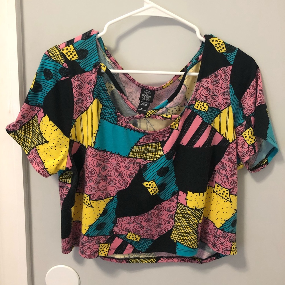nightmare before christmas sally croptop